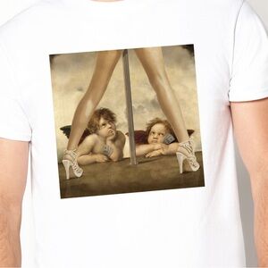 Spencer’s not so little angels tee